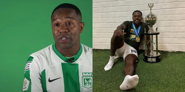 Dorlan Pabón figura de Atlético Nacional en la Copa Libertadores de América 2023.