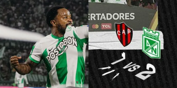 Dorlan Pabón se puso la capa de héroe en Atlético Nacional al salvarlos de la humillación en Argentina.