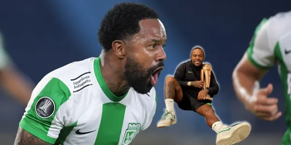 Dorlan Pabón sorprende en Atlético Nacional.