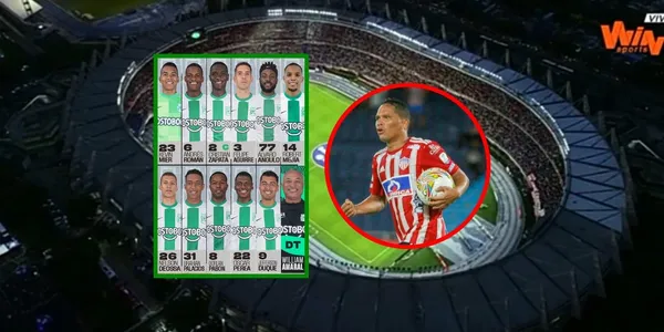 Dorlan Pabón y otro jugador tuvieron culpa en el penal que ejecutó Carlos Bacca del Junior.