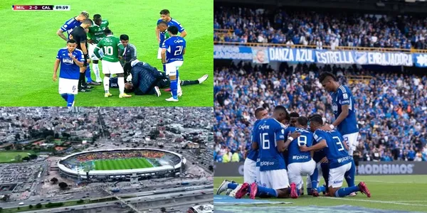 Dos jugadores del Deportivo Cali se pasaron de revoluciones contra Millonarios FC.