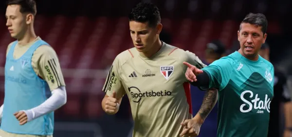 DT Carpini rompió el silencio y reveló el problema que tiene James en Sao Paulo