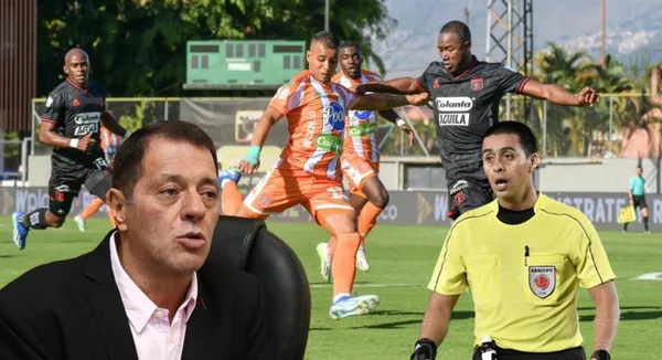 Dueño del América de Cali explotó ante las decisiones arbitrales en el empate de América. FOTO: El País