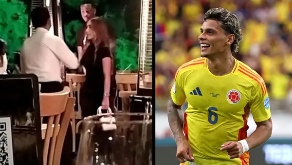 Durán y Ríos. FOTO: Selección Colombia