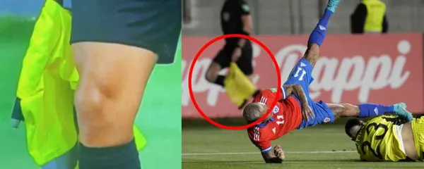 Durante la fecha 15 de las Eliminatorias a Catar 2022 un juez de línea tuvo que demostrar toda su recursividad y las redes explotan.