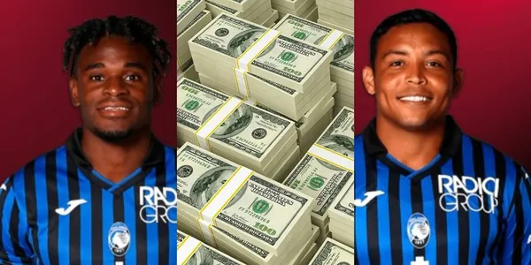 Duvá Zapata podría salir del Atalanta rumbo a un nuevo equipo y país.