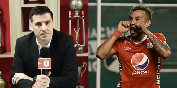 Duván Vergara que venía cumpliendo un gran papel en el partido fue reemplazo y se lo notó molesto por estar en la variante