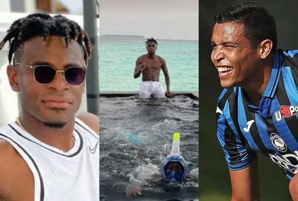 Duván Zapata está junto a su familia disfrutando de unas merecidas vacaciones en un lugar exótico. Luis Muriel de momento está enfocado en otro tema que parece no ser un asunto de descanso.