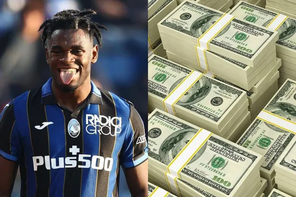 Duván Zapata no ha tenido una buena temporada en el Atalanta, lo que ha generado que su ficha baje a nivel de costos de mercado en Europa.