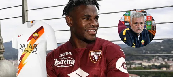Duván Zapata habló sobre la oportunidad que tuvo para llegar a la Roma de José Mourinho