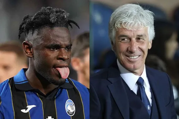 Duván Zapata le dio buenas noticias a Gian Piero Gasperini en el Atalanta.