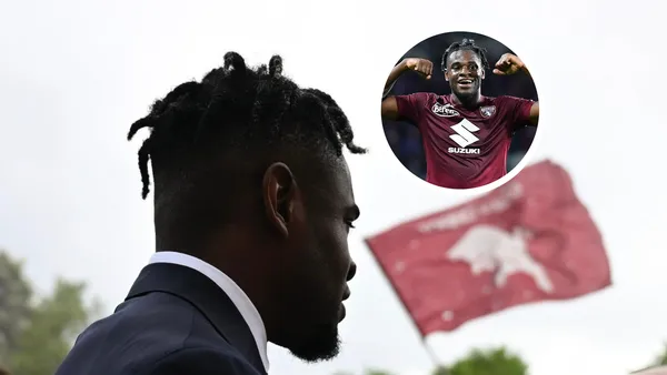 Duván Zapata lideró un sentido homenaje en el aniversario de la Tragedia de Superga, emocionando al Torino y su afición. Foto: Torino y Transfermarkt