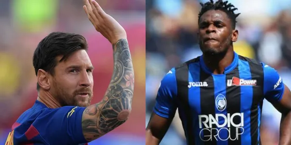 Duván Zapata recibe noticias alentadoras ahora que regresa a seguir rompiéndola en el Atalanta, y todo gracias a Lionel Messi.