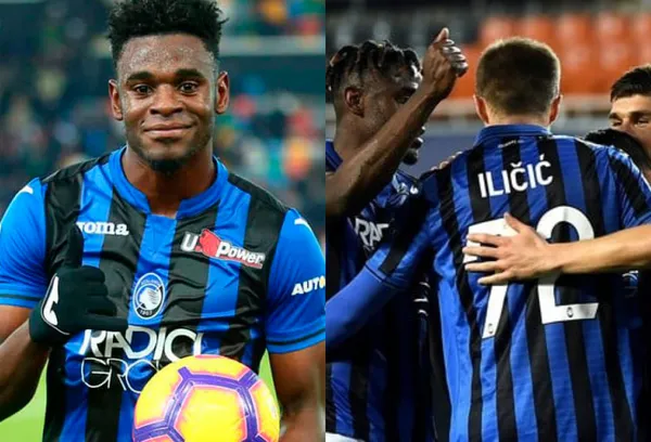 Duván Zapata en redes sociales enseñó con quien se le pasa ahora en el Atalanta y comenzó el año 2022 con mucha alegría pese a estar lesionado.