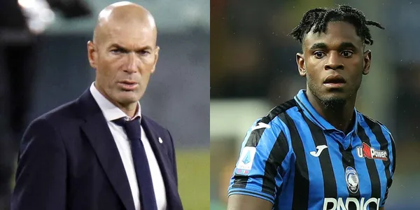 Duván Zapata se verá las caras ante el Real Madrid y ya dio sus primeras expresiones al respecto Zinedine Zidane.