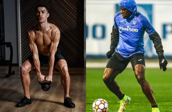 Duván Zapata utiliza elementos del entrenamiento de Cristiano Ronaldo y eso lo ha ayudado para poder mejorar su capacidad física y goleadora en Europa.