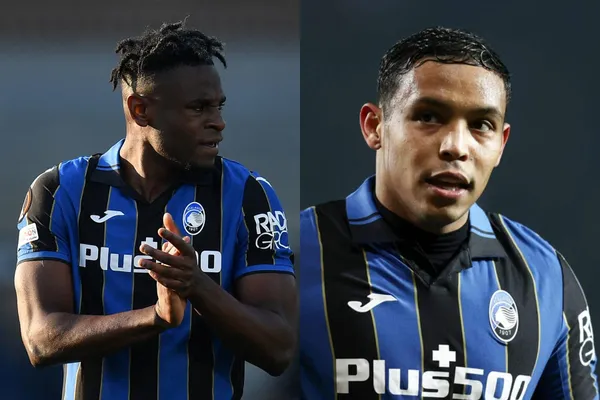 Duván Zapata y Luis Muriel están en duda en el Atalanta en el año 2023.