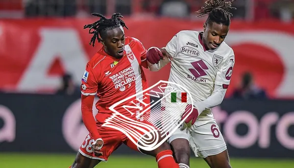 Duván Zupata jugó los 90 minutos por la Serie A de Italia.