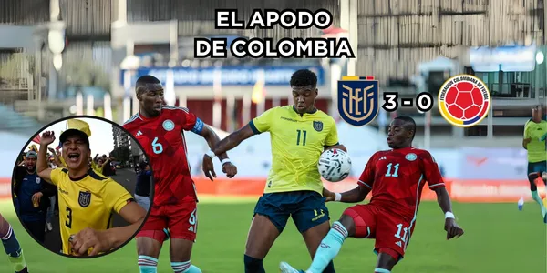 Ecuador le dio una sandunga a la Selección Colombia en suelo venezolano.