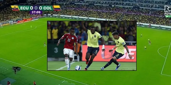 Ecuador le jugó sucio a la Selección Colombia en Quito.