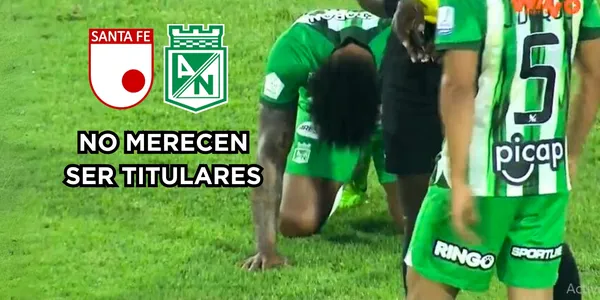 Édier Ocampo, Andrés Salazar y Emilio Aristizábal no están rindiendo en Atlético Nacional