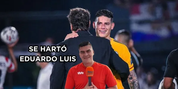 Eduardo Luis le mandó un sablazo a los críticos de James y Lorenzo en la Selección.