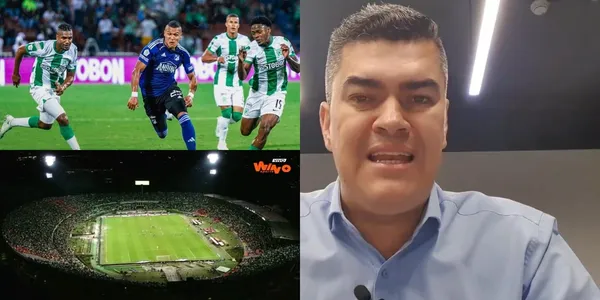 Eduardo Luis desde Win Sports mandó un sablazo tras ver que Atlético Nacional no pudo contra la suplencia de Millonarios FC.