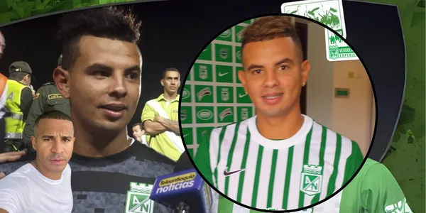 Edwin Cardona en su paso por Atlético Nacional
