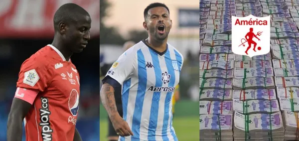 Edwin Cardona estaría cerca de llegar a América de Cali tras su inminente salida de Racing