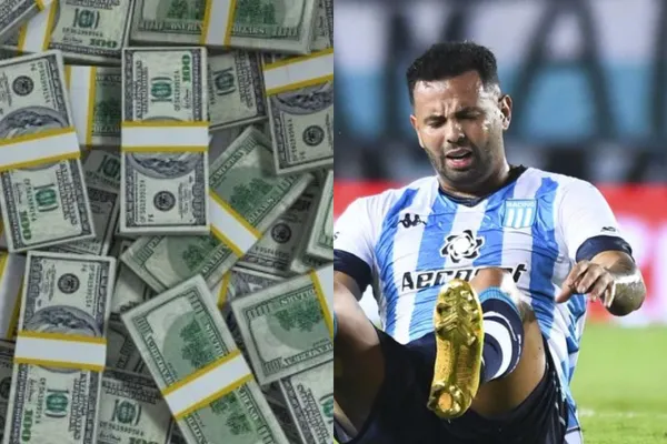 Edwin Cardona no ha rendido hasta ahora en el Racing de Argentina.