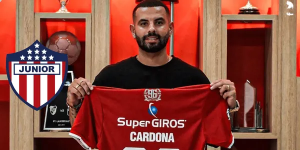 Edwin Cardona hizo lo que quiso en la primera parte del encuentro contra el Junior de Barranquilla.