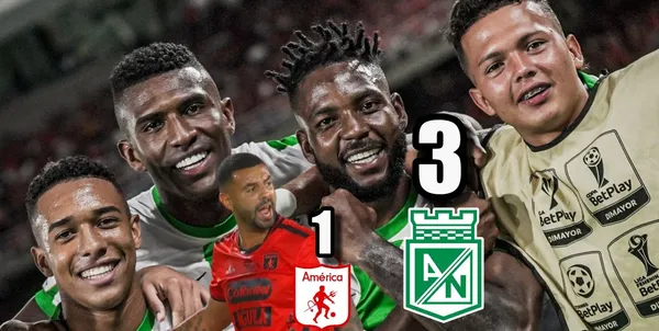 Edwin Cardona jugó con el América de Cali contra Atlético Nacional y desde su ex equipo le bajaron los humos.