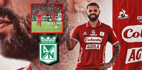 Edwin Cardona le anotó un gol y se lo celebró a Atlético Nacional.