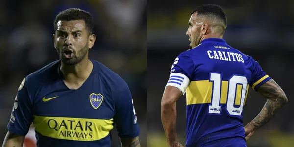 Edwin Cardona llegó a Boca Juniors y mira lo que hizo que causó una reacción en Carlos Tévez.