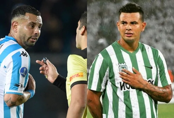 Edwin Cardona pasa por un mal momento deportivo en Argentina.