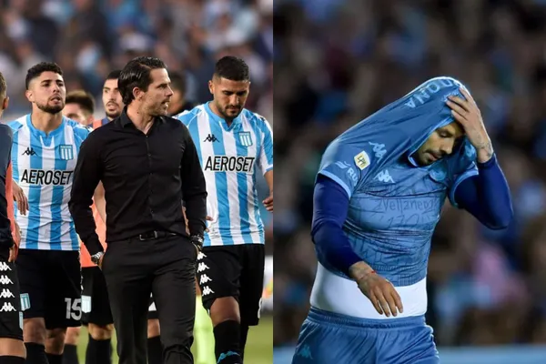 Edwin Cardona pende de un hilo en el Racing de Argentina.