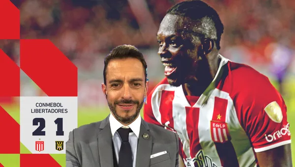 Edwin Cetré está en gran forma con la camiseta de Estudiantes de la Plata (Fotos: X, redes Estudiantes de la Plata)