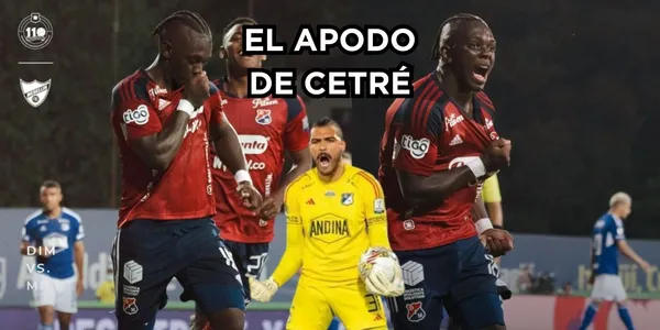 Edwuin Cetré fue la pesadilla para Álvaro Montero de Millonarios FC.