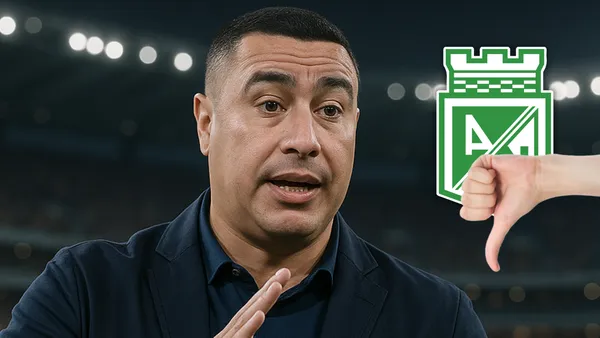 Efraín Juárez y una movida que ya alerta a todo Atlético Nacional Foto: Pexels, Escudoteca y Creada con Chat GPT