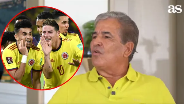 El 10 de la tricolor le ganaría el pulso a Luis Díaz (Foto tomada de Noticias Caracol y AS captura de pantalla)