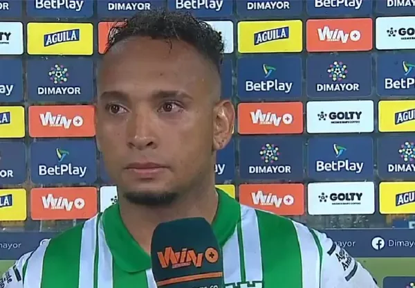 El #7 del equipo verdolaga anotó el único gol para su equipo, que vio nuevamente escapar la posibilidad de llegar a la punta del campeonato.