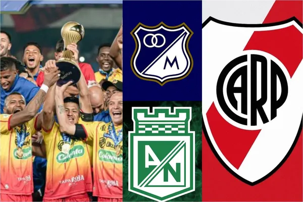 El actual campeón de la liga colombiana podría fichar a un jugador de River Plate