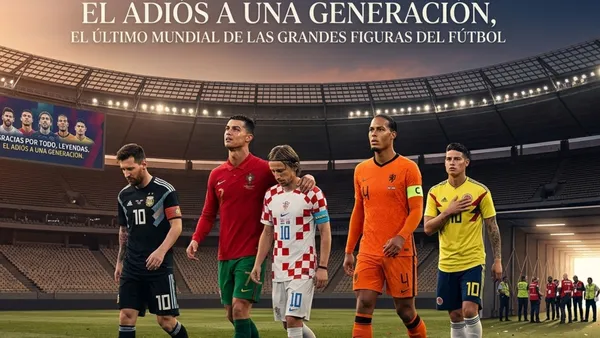 El Adiós a toda una generación de grandes futbolsitas
