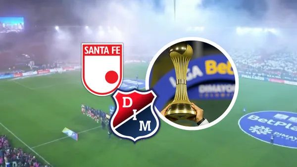 El ambiente en El Campín a esta hora con la apertura de la final del FPC Foto: Chat GPT, Escudoteca y Captura de Win Sports