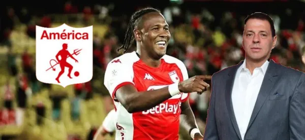 El América de Cali busca a Rodallega y la decisión que tomaría Independiente Fe