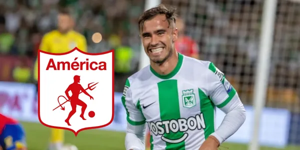 El América de Cali le dio una chaqueta al posible fichaje de Tomás Ángel.