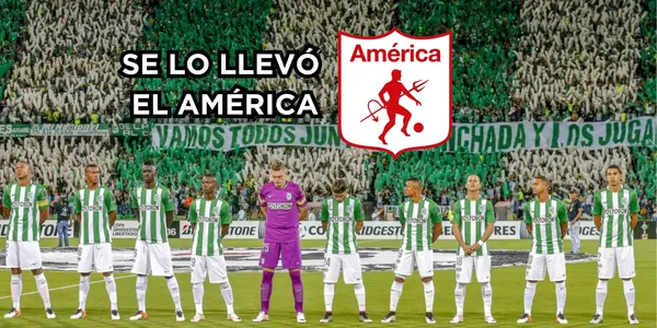 El América de Cali se reforzó con un ídolo de Atlético Nacional.