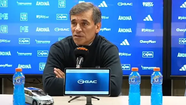 El análisis de Fabián Bustos luego del empate de Millonarios ante Fortaleza - Captura de pantalla Millonarios FC