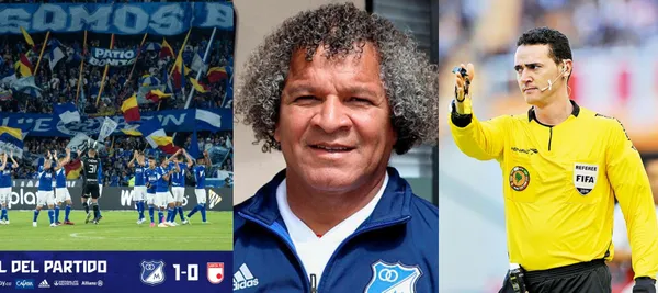 El arbitro se ha visto envuelto en una polémica por su desempeño en el partido de Millonarios ante Santa Fe