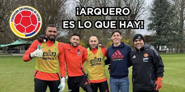 El arco de la Selección da muy buenas noticias. Foto tomada del Twitter de Alexei Rojas Fedorushchenko.